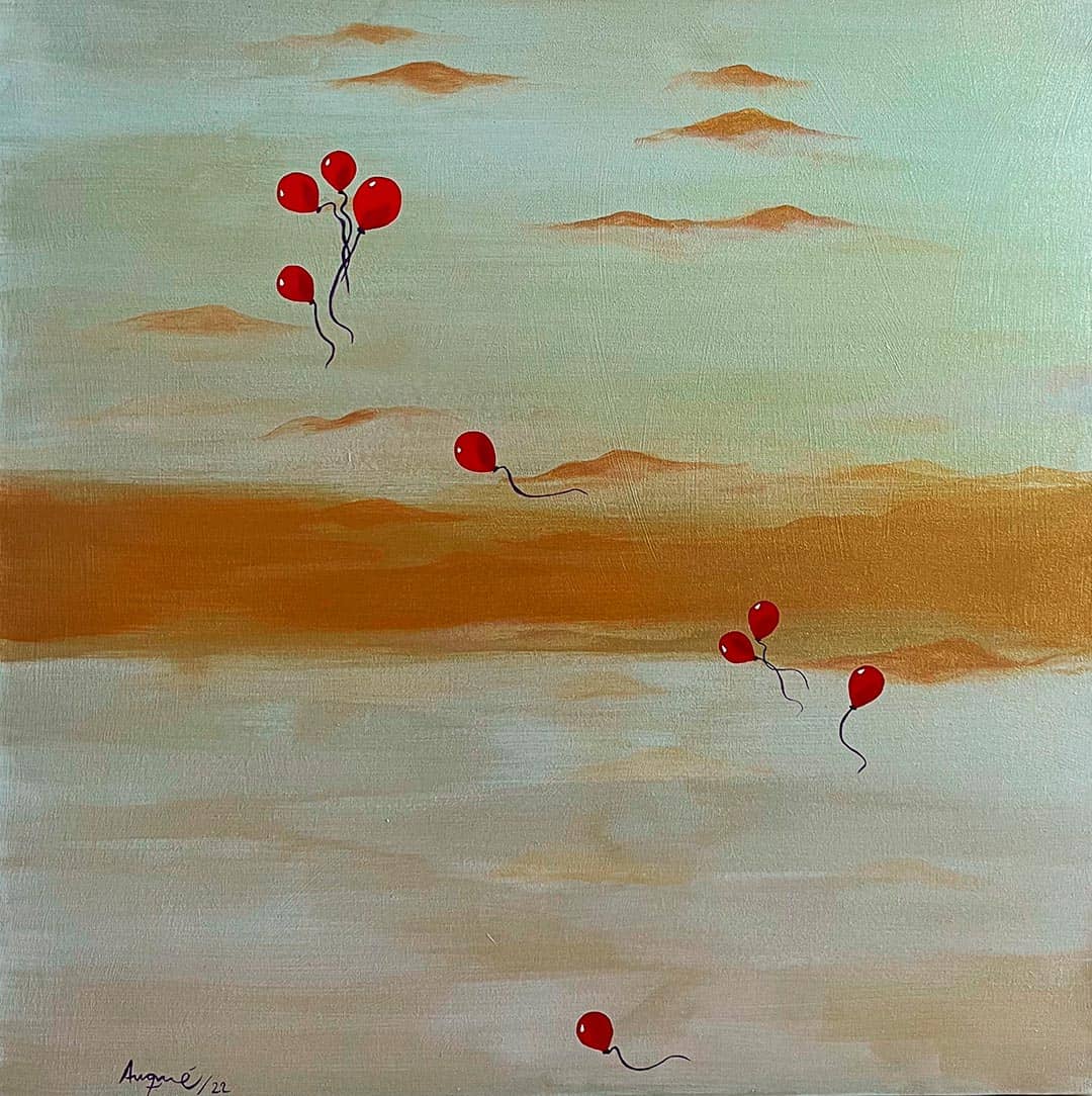 Image Artwort modern art Desert by Rosana Auque