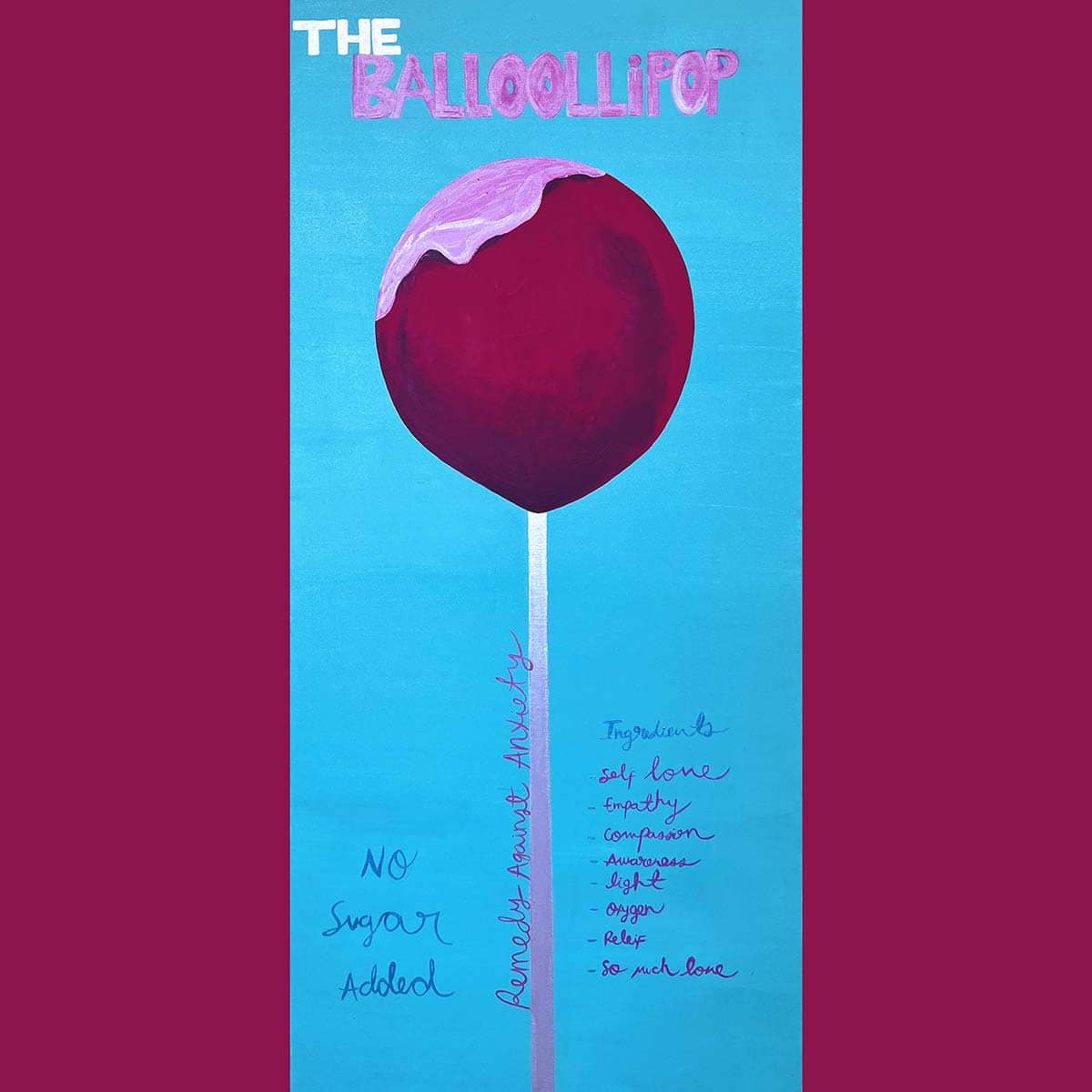 Painting "the balloollipop" Gr